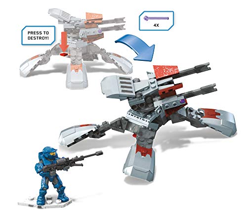 Mega Construx Halo Banished Turret Building Set, 1 pcs, 96 months to 144 months