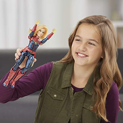 Marvel Captain Marvel Movie Photon Power Fx Captain Marvel Electronic Super Hero Doll (Ages 6 & Up)