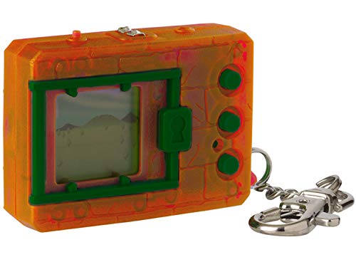 Digimon Bandai Original Digivice Virtual Pet Monster - Translucent Orange