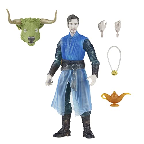 Marvel Legends Series Doctor Strange 6-inch Collectible Astral Form Doctor Strange Cinematic Universe Action Figure Toy, 2 Accessories and 2 Build-A-Figure Parts