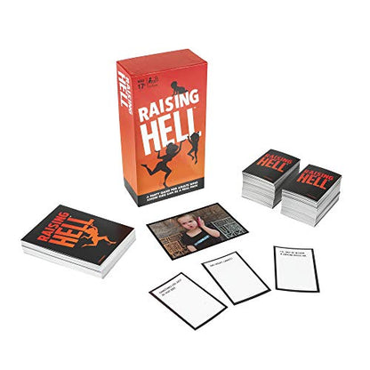 Hasbro Gaming Raising Hell Card Game Adult Party Game