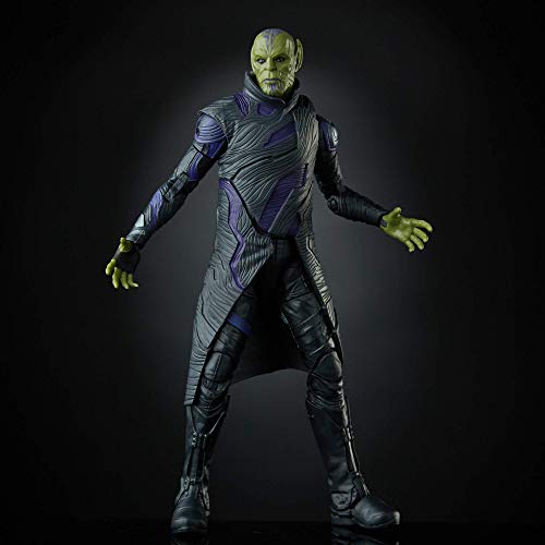 Marvel Captain Marvel 6-inch Legends Talos Skrull Figure for Collectors, Kids, and Fans