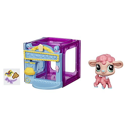 Littlest Pet Shop Mini Style Set with Lamb Figure