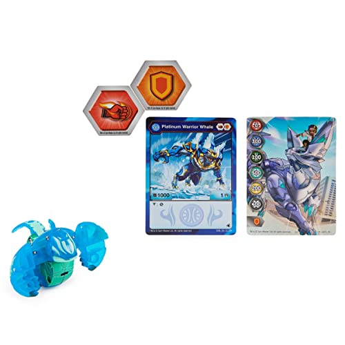 Bakugan Evolutions 2022 Platinum Series Die-cast Aquos Warrior Whale