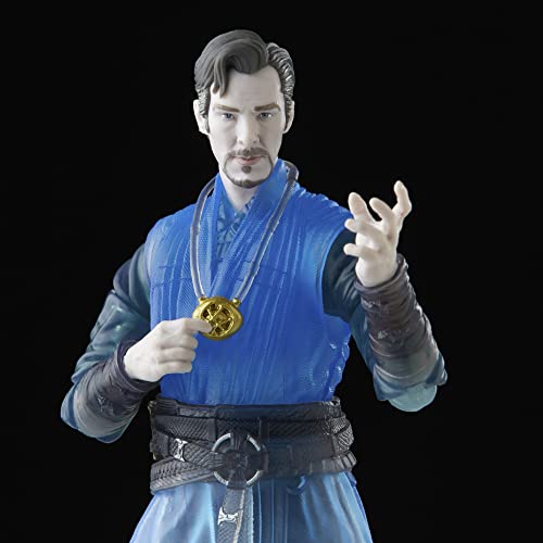 Marvel Legends Series Doctor Strange 6-inch Collectible Astral Form Doctor Strange Cinematic Universe Action Figure Toy, 2 Accessories and 2 Build-A-Figure Parts