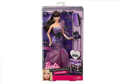 Barbie Fashionistas in The Spotlight Gown Doll, Purple