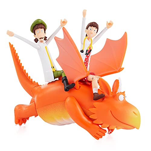 WOW! STUFF Zog and The Flying Doctors Story Time Set | Collectable Articulated Character Action Figures | Official Toys and Gifts from The Julia Donaldson Books, TV and Animation Movie Series