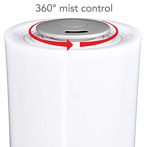 The First Years American Red Cross Baby Glow Ultrasonic Humidifier, White