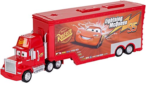 Disney Cars Toys Mack Hauler, Movie Playset, Toy Truck and Transporter, Racing Details for Story and Competition Play, Ages 4 and Up