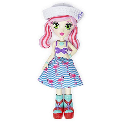 Off the Hook Surprise - 4 Doll Jenni (Summer Vacation) - with Mix and Match Fashions