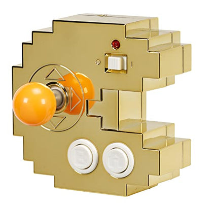 Bandai - Pac-Man Connect and Play: Gold Edition Controller w/ 12 Classic Games