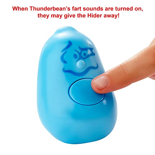 Mattel Games Fart and Go Seek Kids Game, Indoor & Outdoor Hide & Find Activity Game with Electronic Farting Beans