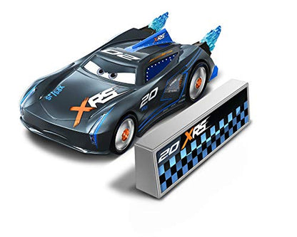 Disney Cars XRS Rocket Racing 1:64 Die Cast Car with Blast Wall: IGNTR #2.0 Jackson Storm