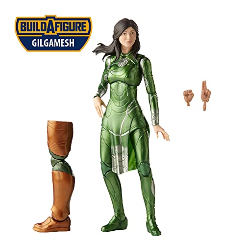 Marvel Legends Series The Eternals 6-Inch Action Figure Toy Sersi, Movie-Inspired Design, Includes 2 Accessories, Ages 4 and Up