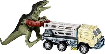 Jurassic World Toys Dino Transporters, 1 Vehicle & 1-2 Mini Dinosaurs, Ages 3 Years Old & Up