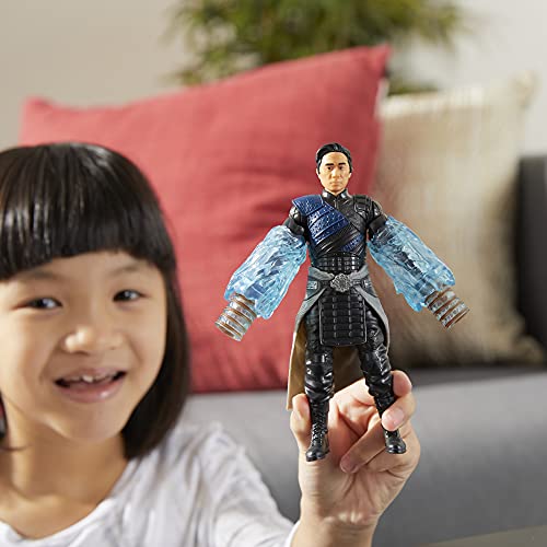 Marvel Hasbro Hasbro Shang-Chi and The Legend of The Ten Rings Wenwu 6-inch Action Figure Toy with Ten Rings Power Attack Feature for Kids Ages 4 and Up