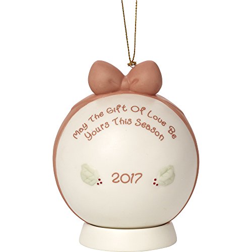 Precious Moments May The Gift of Love Be Yours This Season Dated 2017 Bisque Porcelain