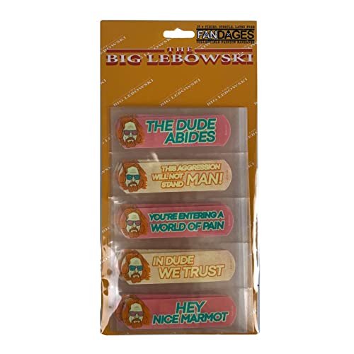 Factory Entertainment The Big Lebowski Fandages Collectible Fashion Bandages