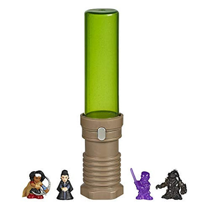 STAR WARS Micro Force Wow! Series 3 – Mini Collectible Figures in Lightsaber Toy Surprise Pack (Packaging My Vary)