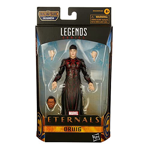 Marvel Hasbro Legends Series The Eternals 6-Inch Action Figure Toy Druig, Movie-Inspired Design, Includes 2 Accessories, Ages 4 and Up