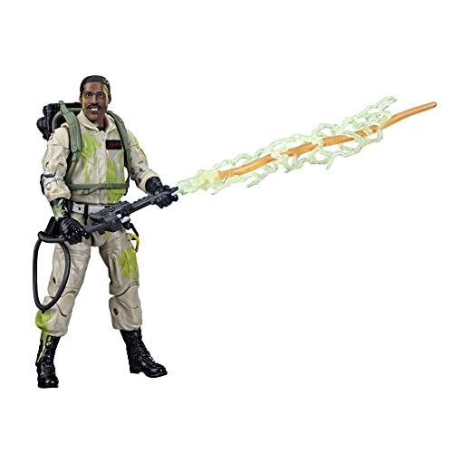 Ghostbusters Plasma Series Glow-in-The-Dark Winston Zeddemore Toy 15-Cm-Scale Collectible Classic 1984 Figure, Ages 4 and Up, Multicolor, F4851