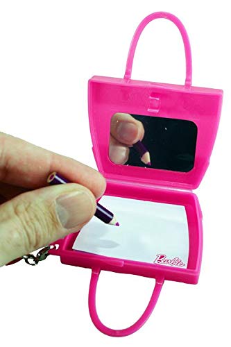 Worlds Coolest Note Tote Keychain Pink Includes Mini Mirror and Pencil and Paper! ( Secret Note Fun) Multipurpose Tote Bag