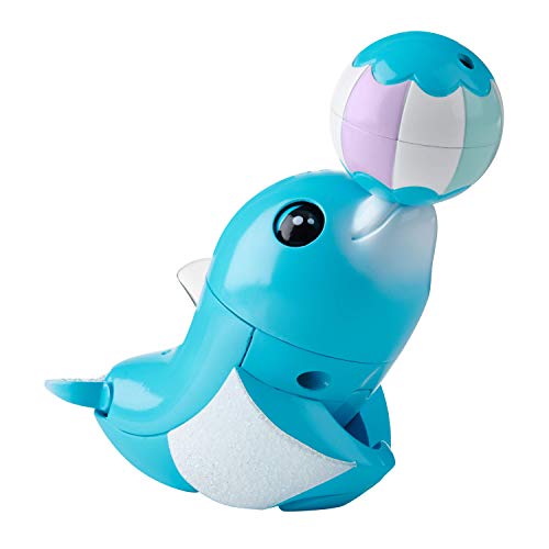 WowWee Fingerlings Baby Light-Up Dolphin - Blues (Blue) - Interactive Toy