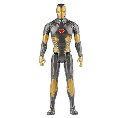 Avengers Marvel Titan Hero Series Blast Gear Iron Man Action Figure, 12-Inch Toy, Inspired by The Marvel Universe, for Kids Ages 4 and Up