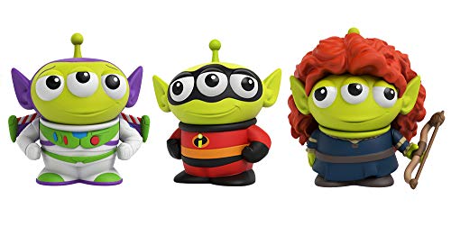 Mattel Pixar Alien Remix Character Figures 3-Pack 3-inches, Mr. Incredible from The Incredibles