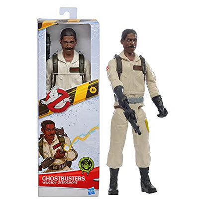 Ghostbusters Winston Zeddemore Toy 12-Inch-Scale Classic 1984 Action Figure with Proton Blaster Accessory, Kids Ages 4 and Up,E9789