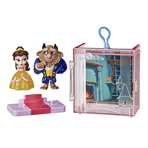 Disney Princess Perfect Pairs Belle, Fun Beauty and The Beast Unboxing Toy with 2 Dolls