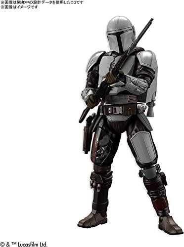 Bandai Hobby - The Mandalorian - Mandalorian Beskar Armor, Bandai Spirits 1/12 Star Wars Model Kit