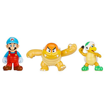 NINTENDO Mario Bros U Micro Figure (3-Pack : Ice Mario/Boom Boom/Hammer Bros)