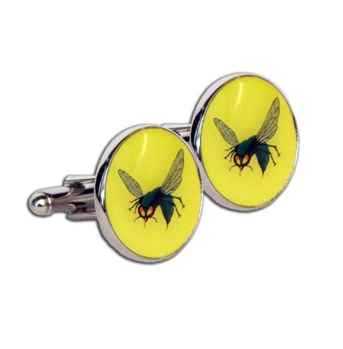 The Green Hornet TV Series Collector Dark Chrome Cufflink Set