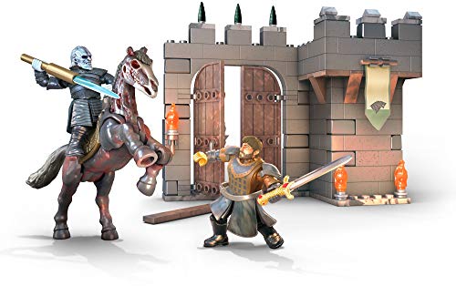 Mega Construx Game of Thrones Winterfell Defense Construction Set with character figures, Building Toys for Collectors (185 Pieces)