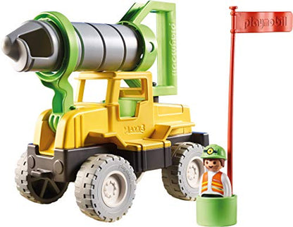 Playmobil Sand 70064 Drilling Vehicle, for Children Ages 2+