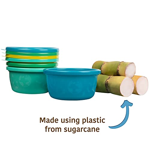 The First Years Greengrown Reusable Spill-proof Sippy Toddler Cups