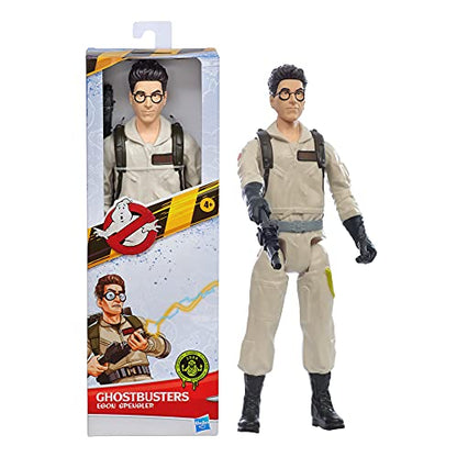 Ghostbusters Egon Spengler Toy 12-Inch-Scale Classic 1984 Action Figure with Proton Blaster Accessory, for Kids Ages 4 and Up (E9786)