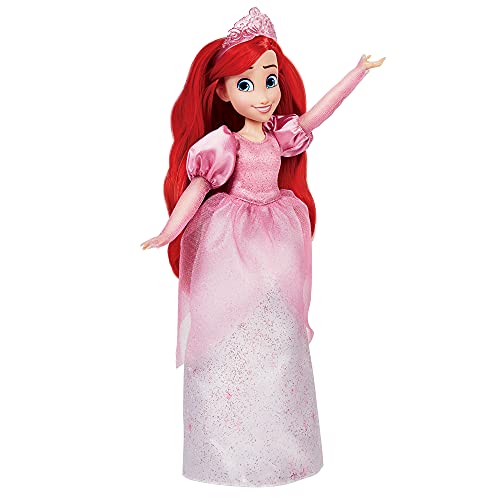 Disney Princess Comfy Squad Comfy to Classic Ariel Fashion Doll with Extra Outfit and Shoes, Toy for Girls 5 Years and Up