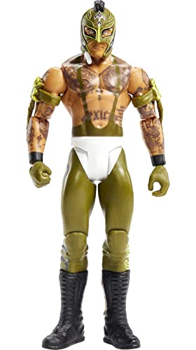 WWE Basic Rey Mysterio Action Figure, Posable 6-inch Collectible for Ages 6 Years Old & Up, Series # 127