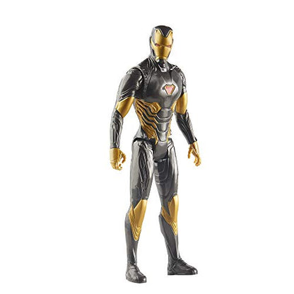 Avengers Marvel Titan Hero Series Blast Gear Iron Man Action Figure, 12-Inch Toy, Inspired by The Marvel Universe, for Kids Ages 4 and Up