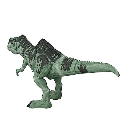 Jurassic World Dominion Strike ‘N Roar Giganotosaurus Dinosaur Action Figure with Motion and Sound, Toy Gift with Physical and Digital Play