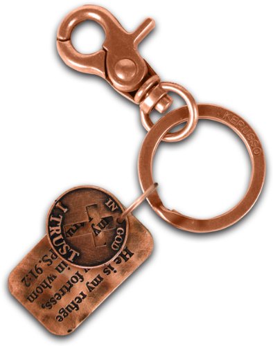 God I Trust Faith Gear Keychain