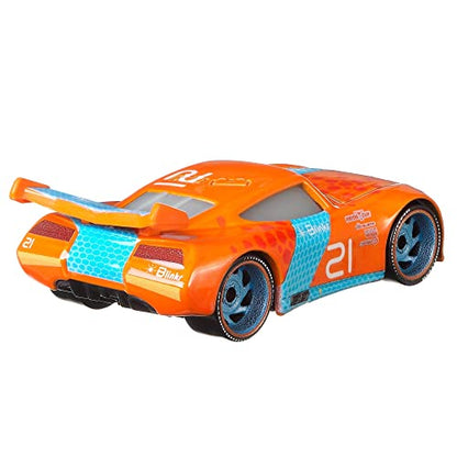 Disney Cars Toys and Pixar Cars 3, Ryan Inside Laney & Eric Braker 2-Pack, 1:55 Scale Die-Cast Fan Favorite Character Vehicles for Racing and Storytelling Fun,Multi