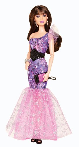 Barbie Fashionistas in The Spotlight Gown Doll, Purple