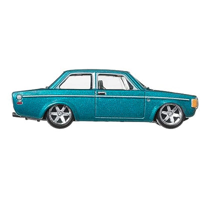 Hot Wheels Car Culture Circuit Legends Vehicles for 3 Kids Years Old & Up, 74 Volvo 142 Gl, Premium Collection of Car Culture 1:64 Scale Vehicles