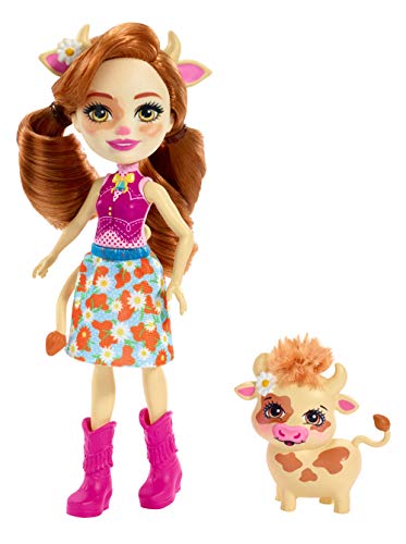 Spirit Enchantimals Doll and Small Animal Friend Figure, 6 inch Doll