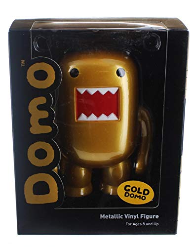 4" Domo Flocked Vinyl Figure: Gold