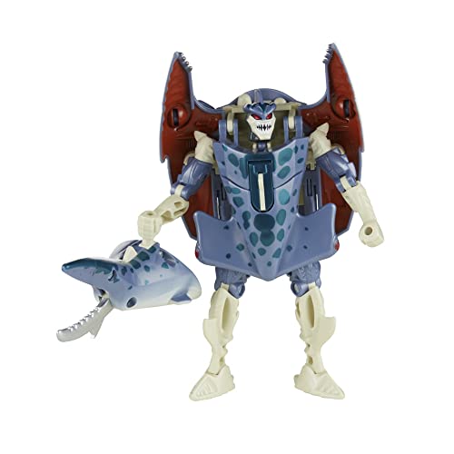 Hasbro - Maximal Cybershark Beats Wars Transformers 12cm Action Figure, Multicolor, Single (136338)