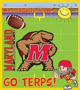 R and R Imports Maryland Terrapins 24 Piece Youth Puzzle